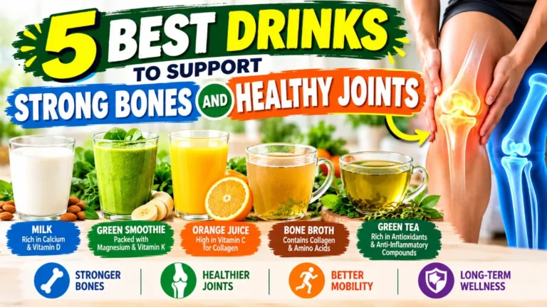 5 Best Drinks for Strong Bones and Healthy Joints: What to Drink for Better Bone Health