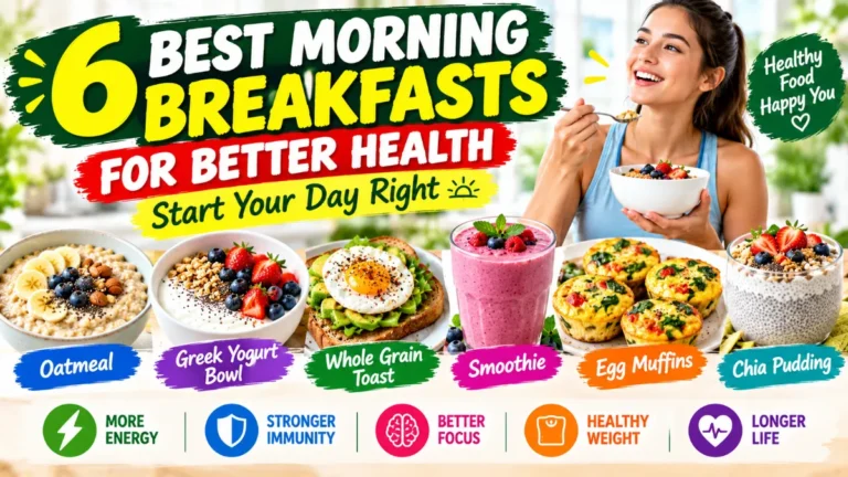 6 Best Healthy Breakfasts to Start Your Day Right: Easy, Nutritious Morning Meals