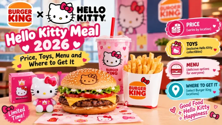 Burger King Hello Kitty Meal 2026: Price, Toys, Menu and Where to Get It