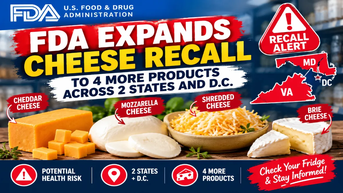 FDA Expands Cheese Recall