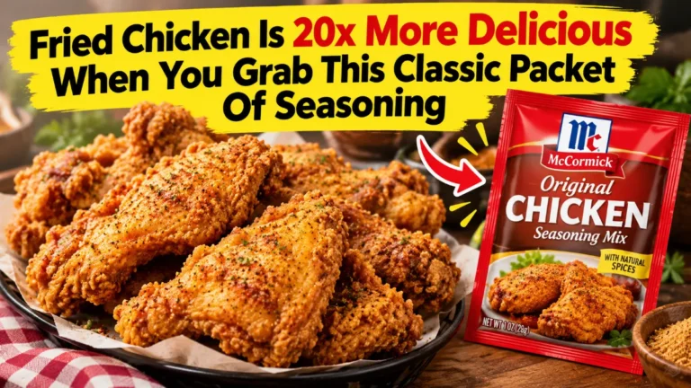 Fried Chicken Is 20x More Delicious When You Add This Classic Seasoning Packet