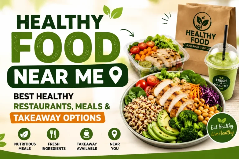 Healthy Food Near Me: Best Healthy Restaurants, Meals & Takeaway Options