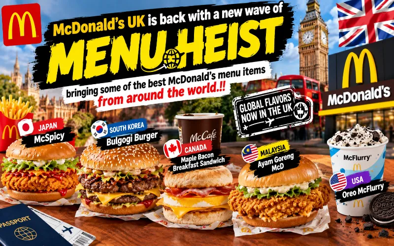 McDonald’s Menu Heist Returns in the UK