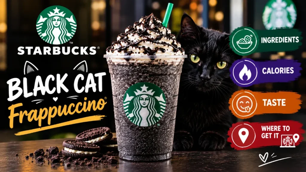 Starbucks Black Cat Frappuccino