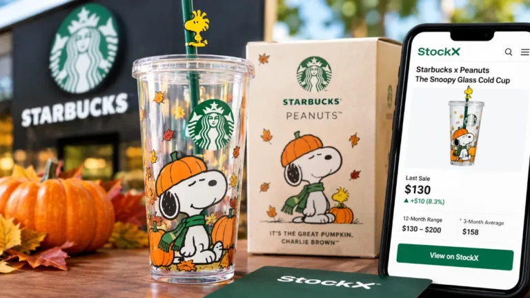 Starbucks Snoopy cup : Starbucks’ $39.95 Snoopy Cup Is Reselling for Close to $200 on StockX: What Buyers Need to Know