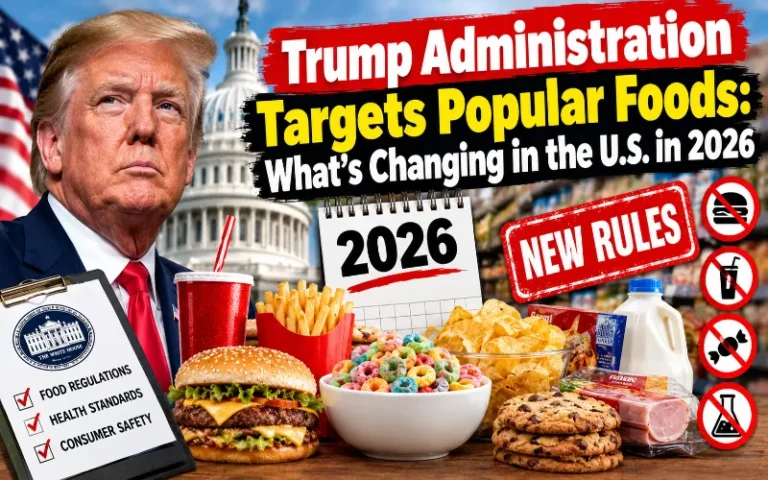 US Food Policy Changes in 2026: New Rules for Popular Foods and Ingredients