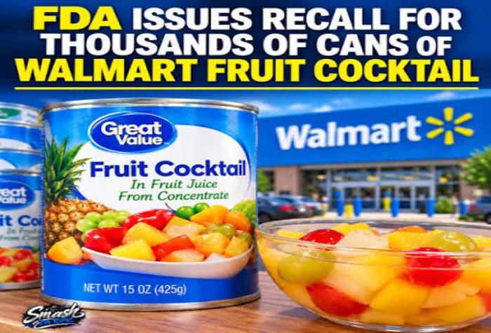 Walmart Recalls 44,000+ Cans of Fruit Cocktail Over Potential Lead Contamination